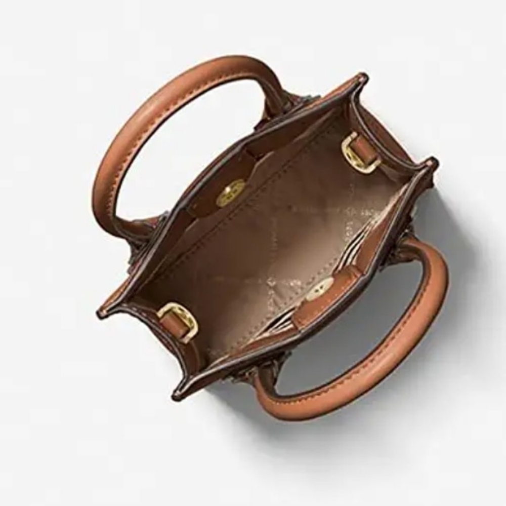 Michael Kors*FREE Mercer Extra-Small Pebbled Leather Crossbody Bag - Picture 4 of 9
